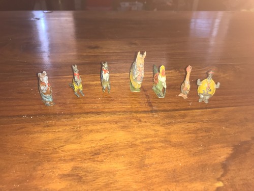 Cadburys lead animal figures - lead,