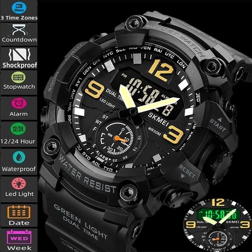 Skmei mens analog digital - analog,