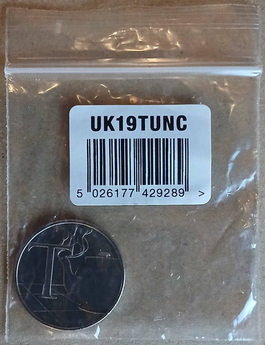 2019 tea 10p coin - t,