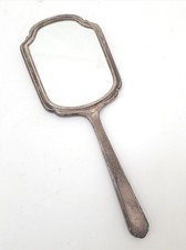 Vintage Silver Sterling Hallmarked Dressing Mirror Total Weight 320g Sheffield