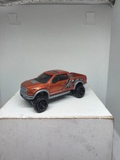 Hot Wheels '17 Ford F-150 Raptor Orange (2022) Playworn
