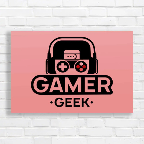 Gamer geek minimalist gaming - minimalist,