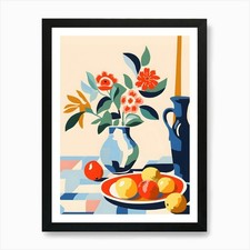 Boho Matisse Style Still Life