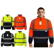 Vis bomber jacket fleece - hi,