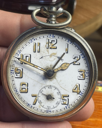 Ww1 trench chrome enamel - ww1,