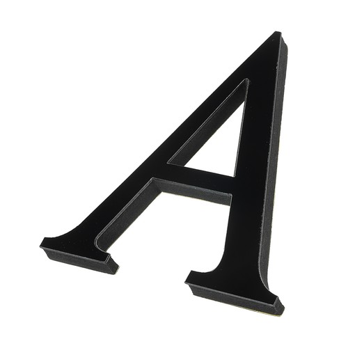 Acrylic alphabet mirror - 3d,