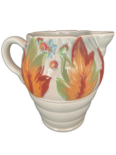 Clarice cliff large - clarice, jug