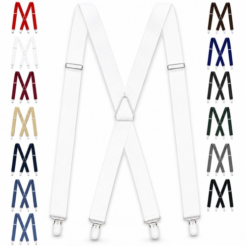 Mens adjustable suspenders - mens, 4