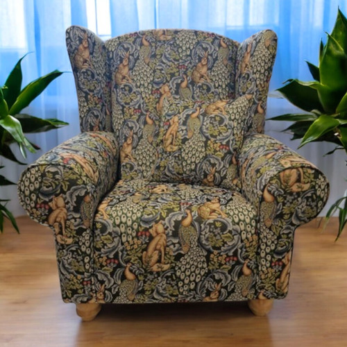 Accent wing back - wing, fireside