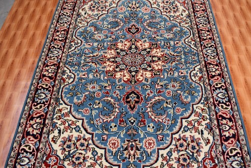 Sky blue bedroom wool - sky,