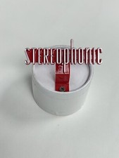 Ami Continental 1/2 Jukebox StereoPhonic Dome Badge RED