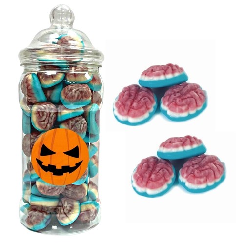 Jelly filled brains halloween - jelly,