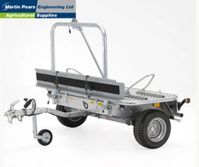 Debon Moto Compact Transverse Motorcycle Trailer -