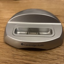Cambridge Audio Silver iPod iD10 Docking Station Silver incl. Power Lead