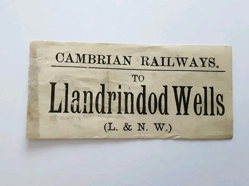 Cambrian railways luggage - railways,
