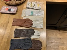 9 pairs of  Vintage Leather