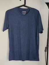 Men's Running Shirt Quick Dry Short Sleeve Neck T Shirt Sports Gym Tops TACVASEN