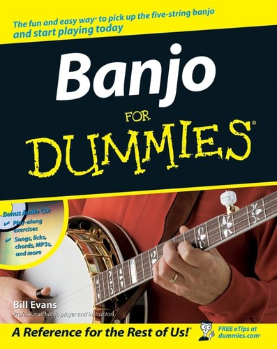 Banjo for dummies - (book, &