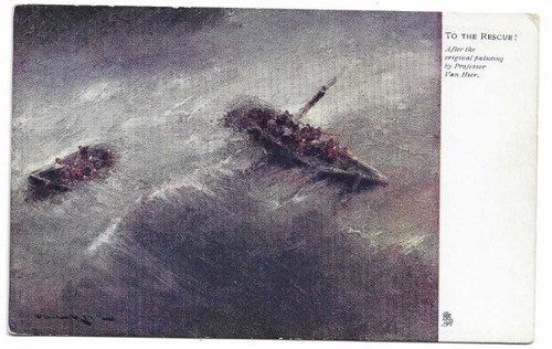 Tuck artist drawn marine - tuck's,