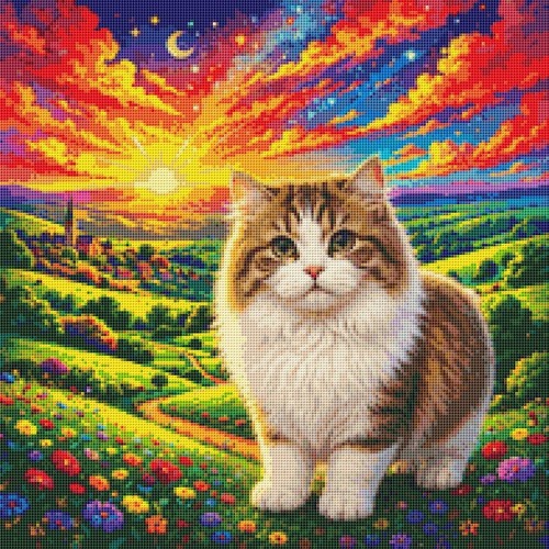 Cymric kitten cat - cymric, cat: