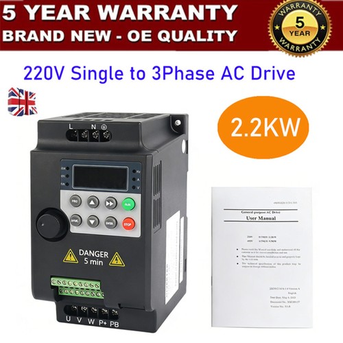 2kw 220v single - 220v, 3phase