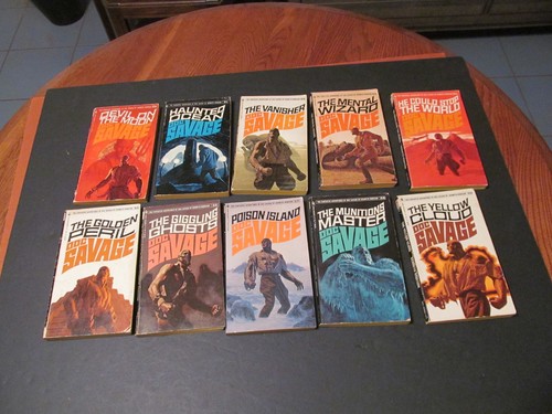 Doc savage bantam paperbacks - bantam,