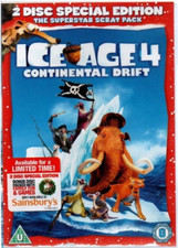 ICE AGE 4 CONTINENTAL DRIFT DVD (2012) FREE SHIPPING
