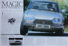 Original CSC 1996 extracted magazine article: CITROEN GS ROTARY-ENGINED variant