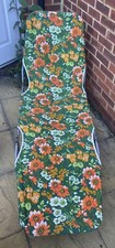 Vintage 1970's Green Floral