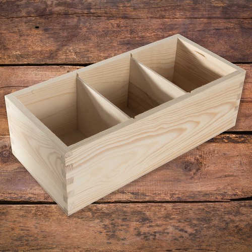 Rectangular plain wooden - rectangular, open