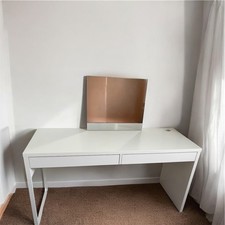 White Ikea Vanity Table/Desk