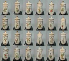 Your Choice Gresham FLOWER FAIRY SPICE JARS Buy 1@ £13 2@ £22.10 or 3@ £29.25