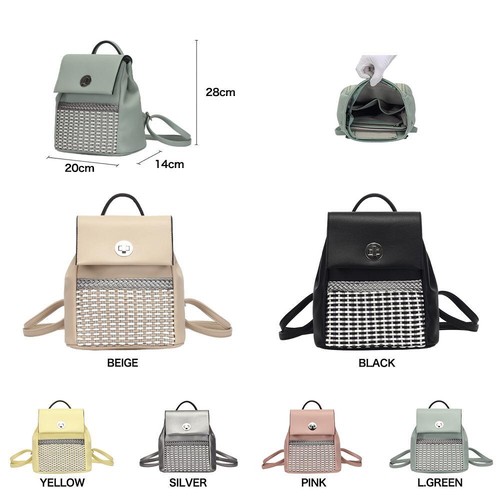 Women backpack bag braided - bag,