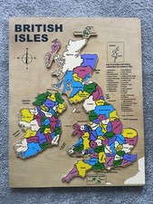 Bigjigs Toys Map of British