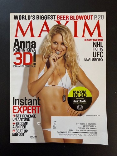 Maxim magazine october - maxim,