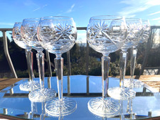 Set of 6  Quality Crystal Cut