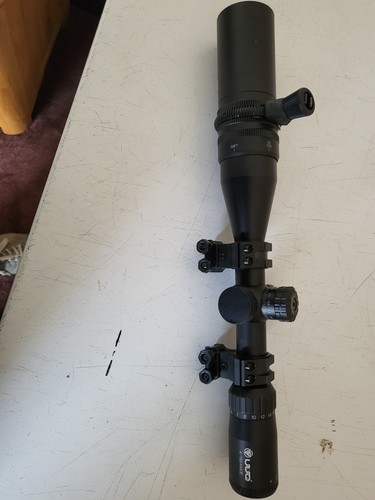 Uuq air rifle scope used - air,
