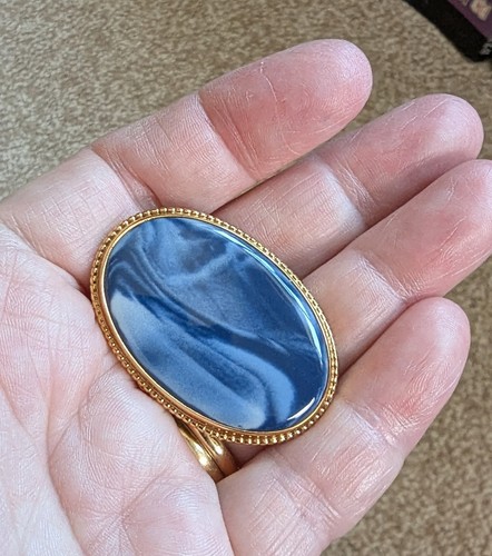 Gold plated blue - plated, wedgwood