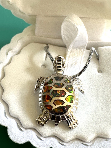 Sea turtle pendant - , featuring