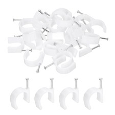 50pcs 25mm Half Clamp J-Hook