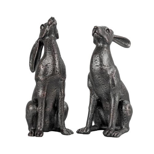 Moon gazing hares garden - moon,