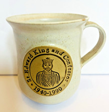 St. Edward King and Confessor Mug 1940–1990 – Mushroom Pottery Sutton Hull 