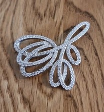 Swarovski Brooch Crystal Swirl