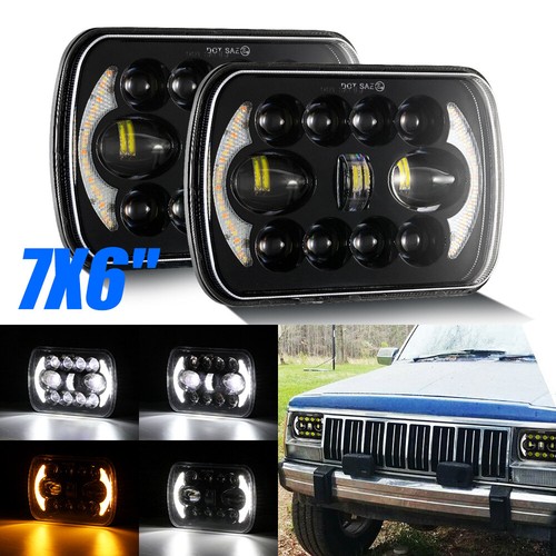2pcs 5x7 7x6 led headlights - 2pcs,