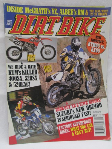 Dirt bike magazine april - dirt,