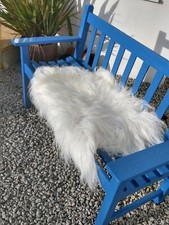 Pure White Icelandic Sheepskin