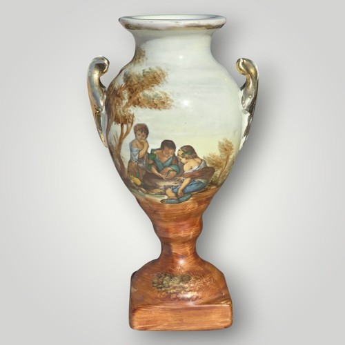 Vintage rare hand decorated - hand,