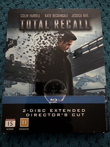 Total recall steelbook discs - recall, 2