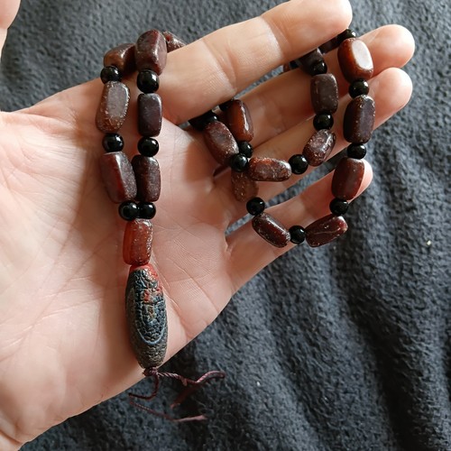 Tibetan agate pre 1800s - tibetan,