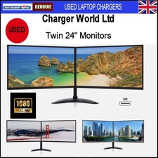 2 X 24" Dual Monitors & STAND